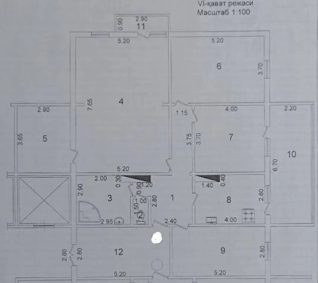 4 xonali kvartira, 170 m² — sotiladi · ID:S1179 - Cover Photo